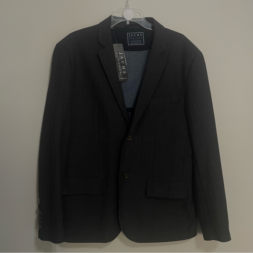 Jachs Charcoal Sport Coat‎ Blazer Size Medium 
NWT